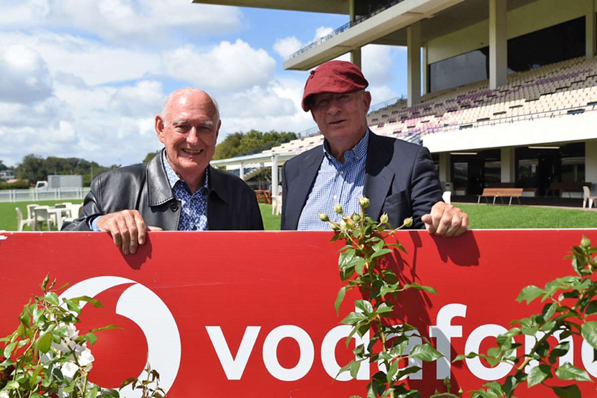 Celebrating a Derby Day win under Level 2 at Ellerslie