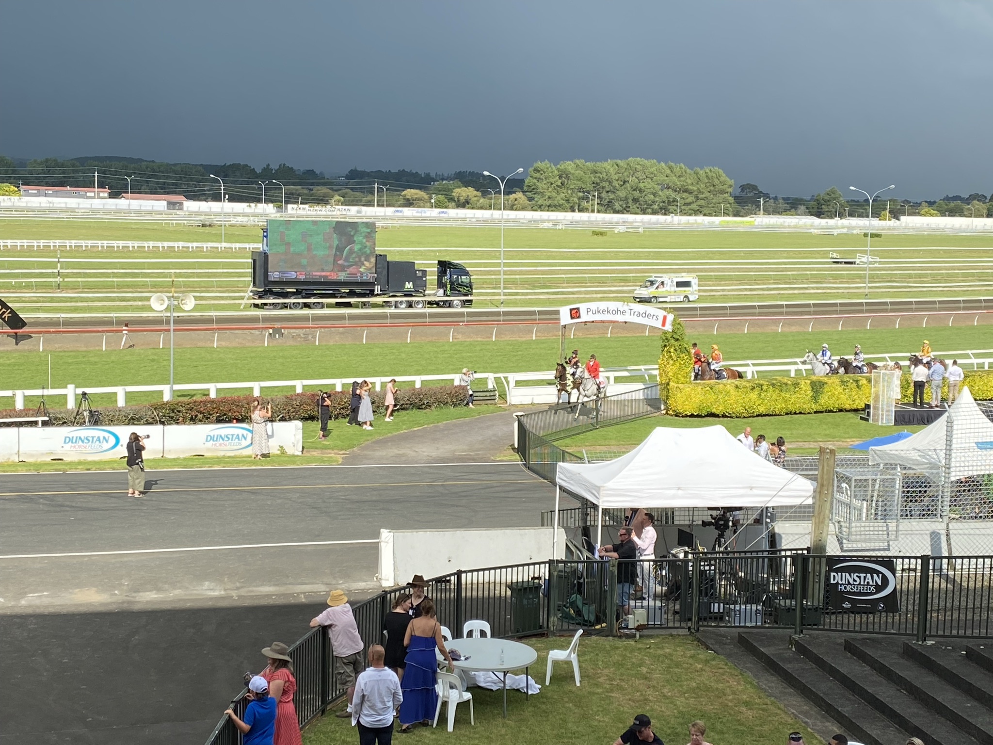 Dark brooding clouds on the horizon