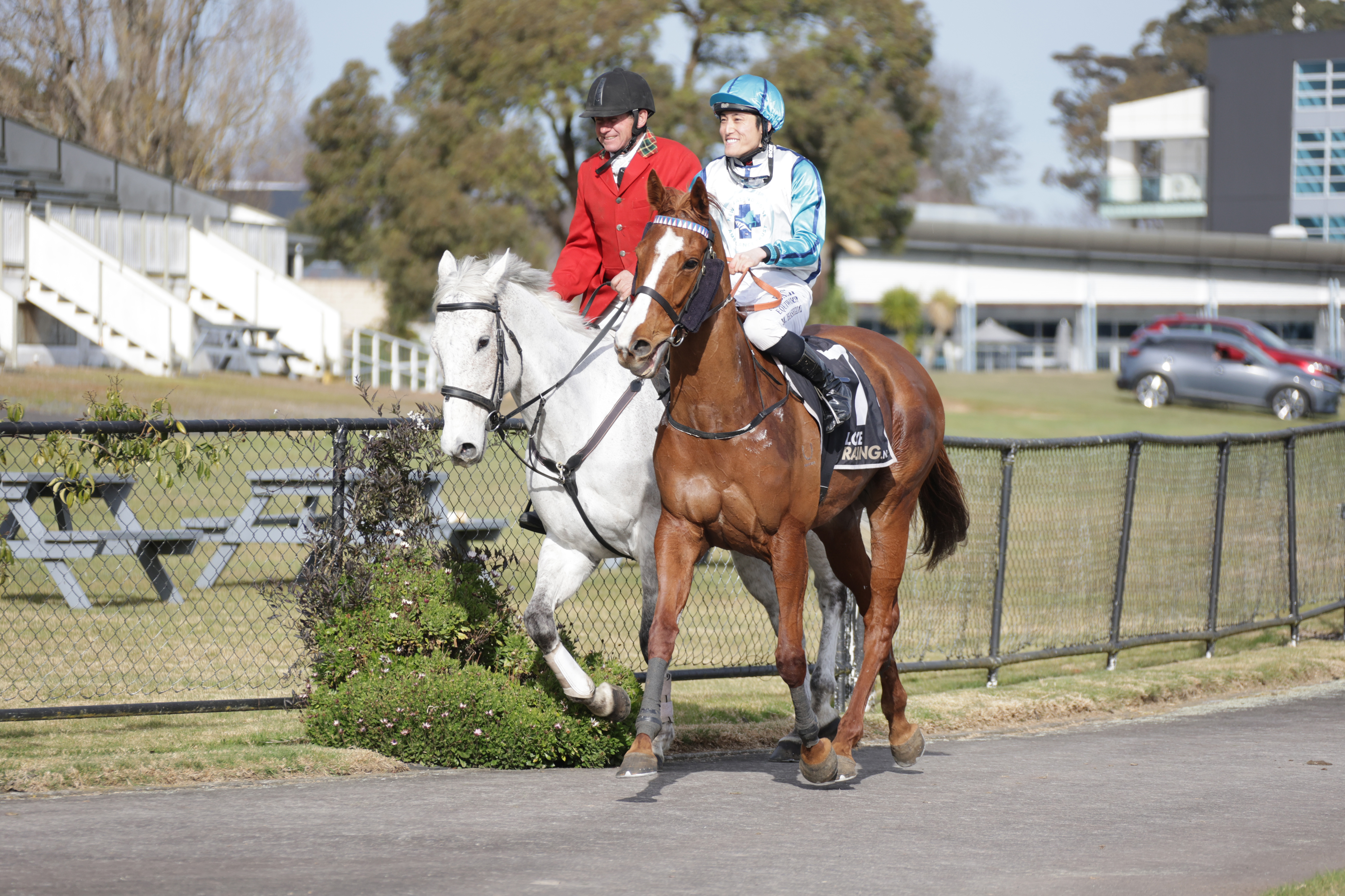 Miss Anna Lee comes back to scale (Photos: Kenton Wright, Race Images)